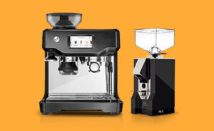 SUPERB PRICES Espresso machines and coffee grinders