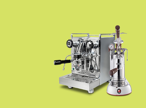 Selected espresso machines