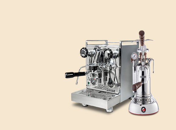 Selected espresso machines