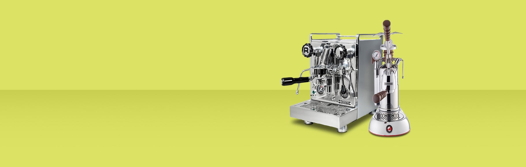 Selected espresso machines